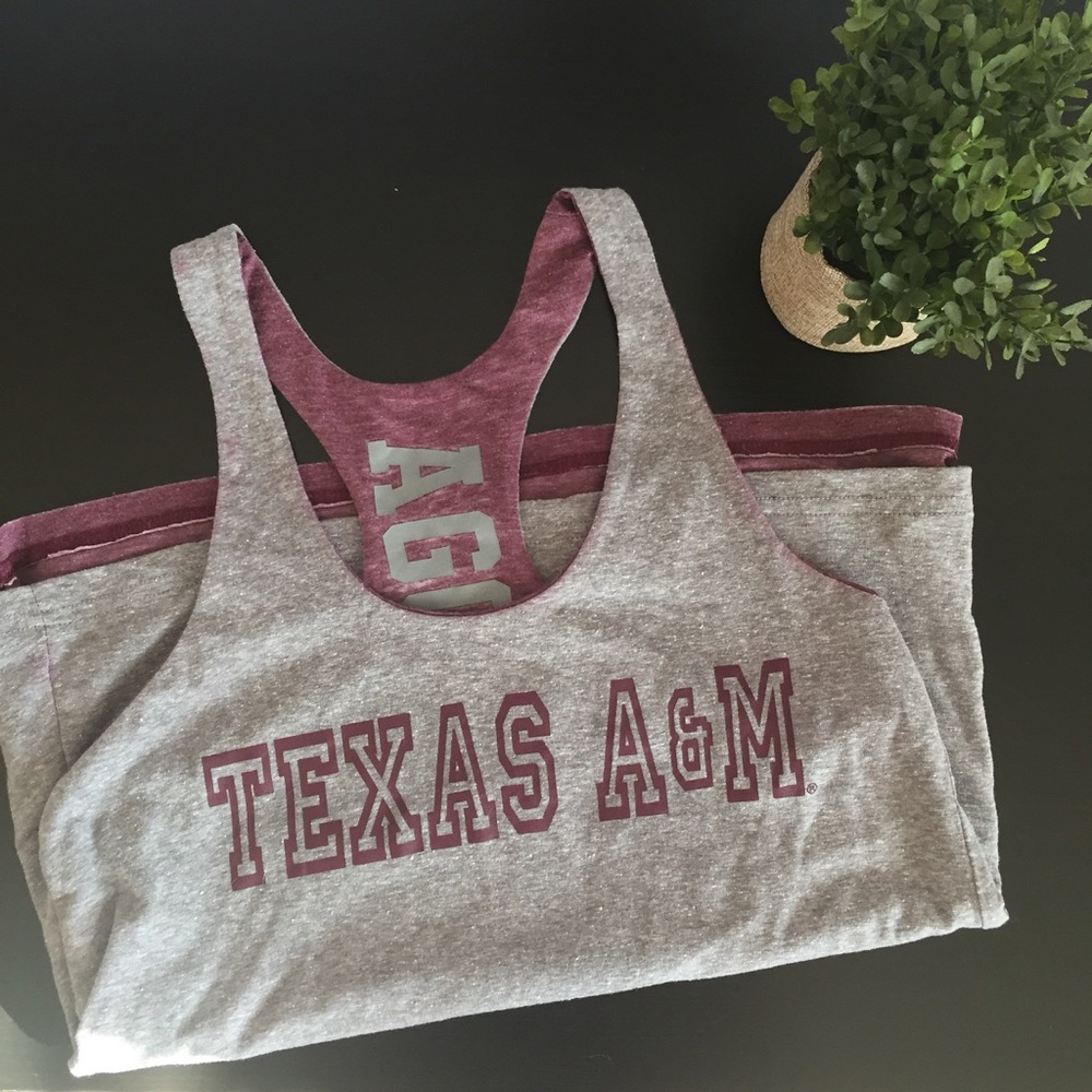 Reversible Texas A&M Tank Top